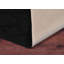Tapis rectangulaire touffeté à motif géométrique noir-935429374