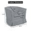 Chaise pivotante avec housse amovible