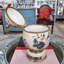 Porcelain Egg Shaped Hinged Box
