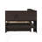 L-shaped Bookcases Bed with Power Outlets-607628078-607628064