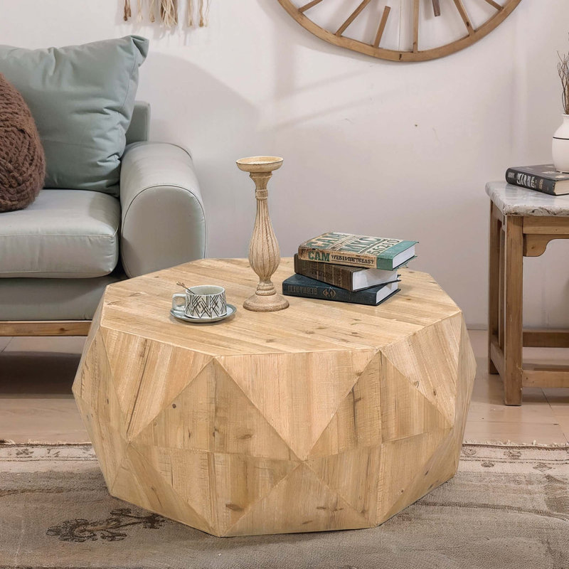 Table basse 38 po, Naturel, Naturel, H 16,34 po x L 38,58 po x l 32,09 po