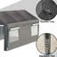 Abri d'auto 10 x 20 pi - antirouille galvanisé, imperméable, fenêtres ventilées avec parois latérales amovibles, fabrication stable