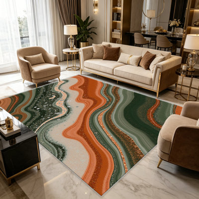 Tapis 1pc Agate Swirl