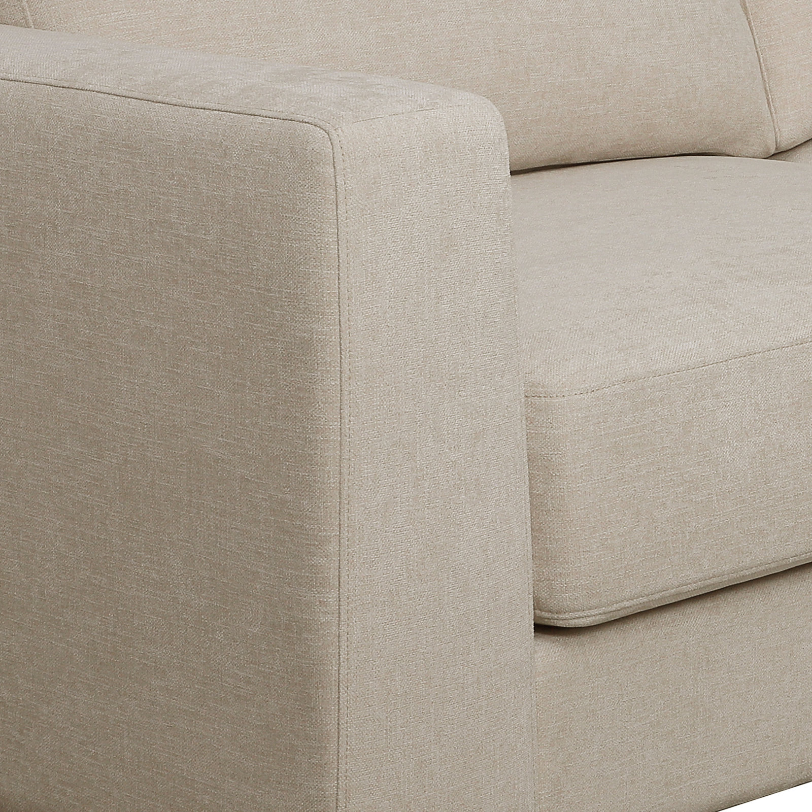 85'' Upholstered Sofa, Sand