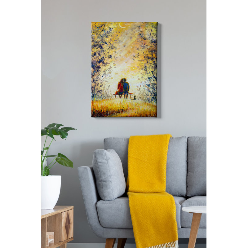 Peinture sur toile tendue