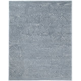 Shale Hand Tufted Area Rug in Denim