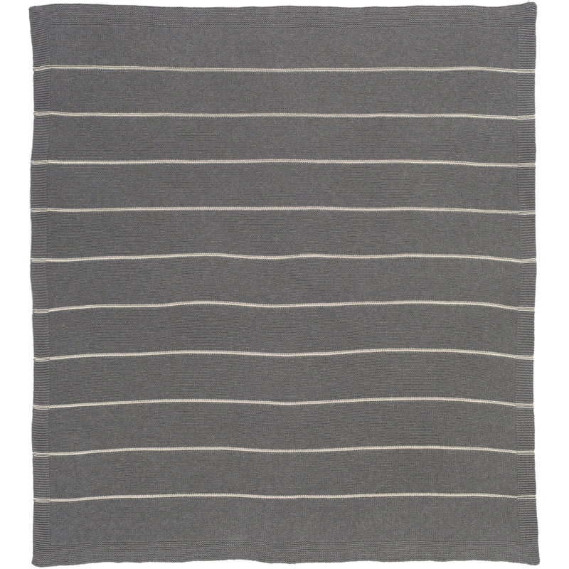 Harton Striped Cotton Throw