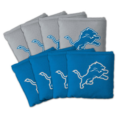 YouTheFan NFL Detroit Lions Cornhole Bags 8pk