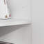 78.7'' H X 47'' W 5-Tier Bookcase With Glass Doors