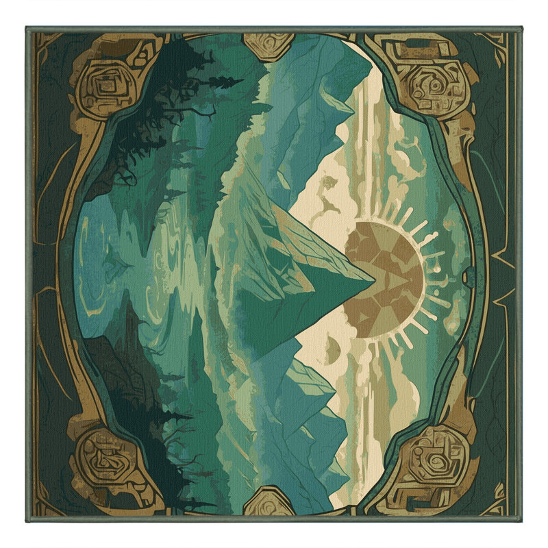 Hero's Anthem Rug, Square 5'