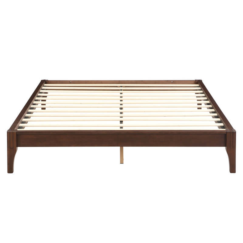 Selma Solid Wood Bed, Queen, Chocolate