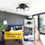 3-color ceiling lamp, dimmable LED ceiling light, living room, hallway, kitchen, entrance