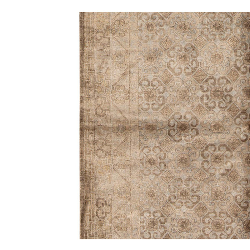 Tapis ivoire / chameau de haute qualité