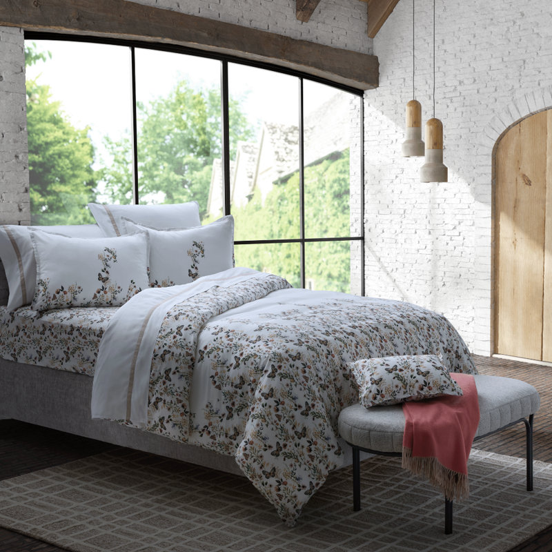 Jouy Papillion, King Duvet Cover + 3 Additional Pieces