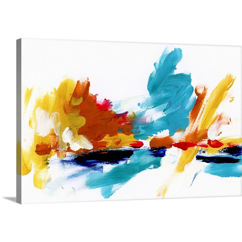 Captive Color II - reproduction d'art sur toile, Toile tendue, H 24 po x l 36 po x P 1,25 po