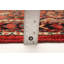 Tapis rouge unique noué à la main 3 pi 5 po x 10 pi 7 po One Of Kind