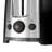 Black+Decker Stainless Steel Black/Silver 2 slot Toaster 12.3 in. H X 9.1 in. W X 8.6 in. D