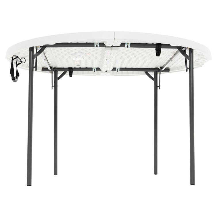 Lifetime 60'' Circular Portable Folding Table & Reviews - Wayfair Canada