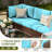 Wicker Outdoor Patio Sofa-2126252599