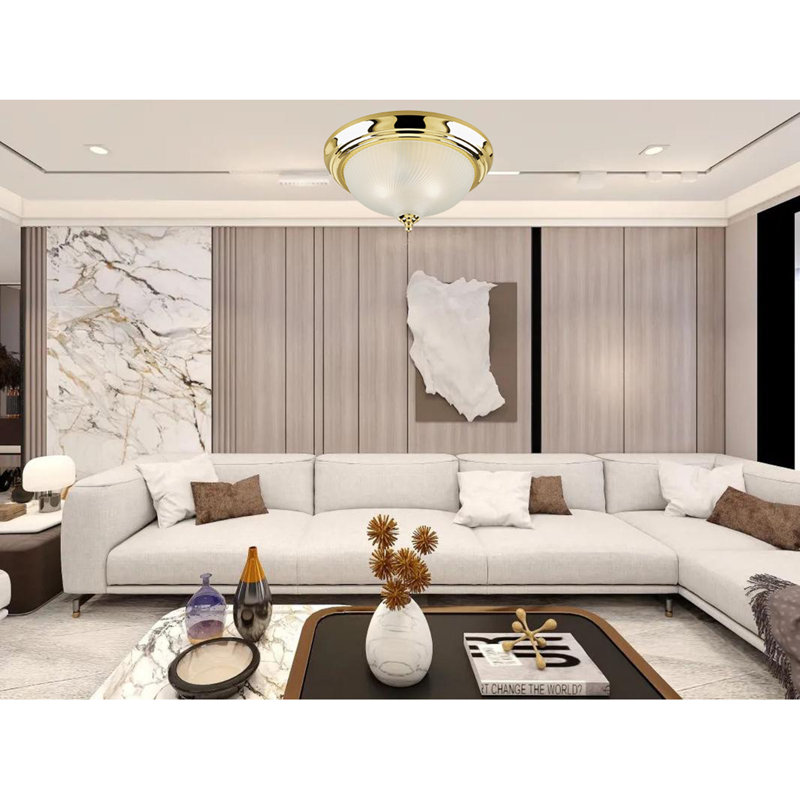 Glass Flush Mount