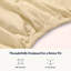 Drap-housse en satin de coton biologique certifié Dela GOTS, densité de tissage 400, coton doux à longues fibres, poche profonde de 16 po-88077807-103976071