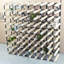 Liddle 72 Bottle Floor Wine Bottle Rack-12254622