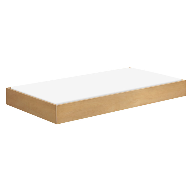 Twin Storage Trundle Bed, Honey
