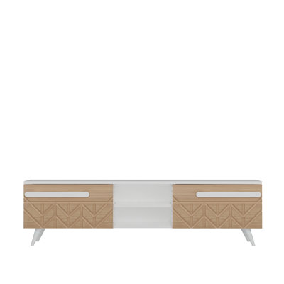 Buker Unfinished TV Stand for TVs up to 55"