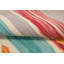 Tapis kilim à motif géométrique coloré 8 x 10