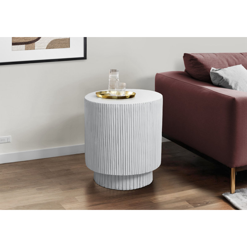 Table d'appoint, Blanc