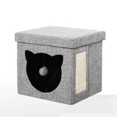 Cat Cube Condo, Gray