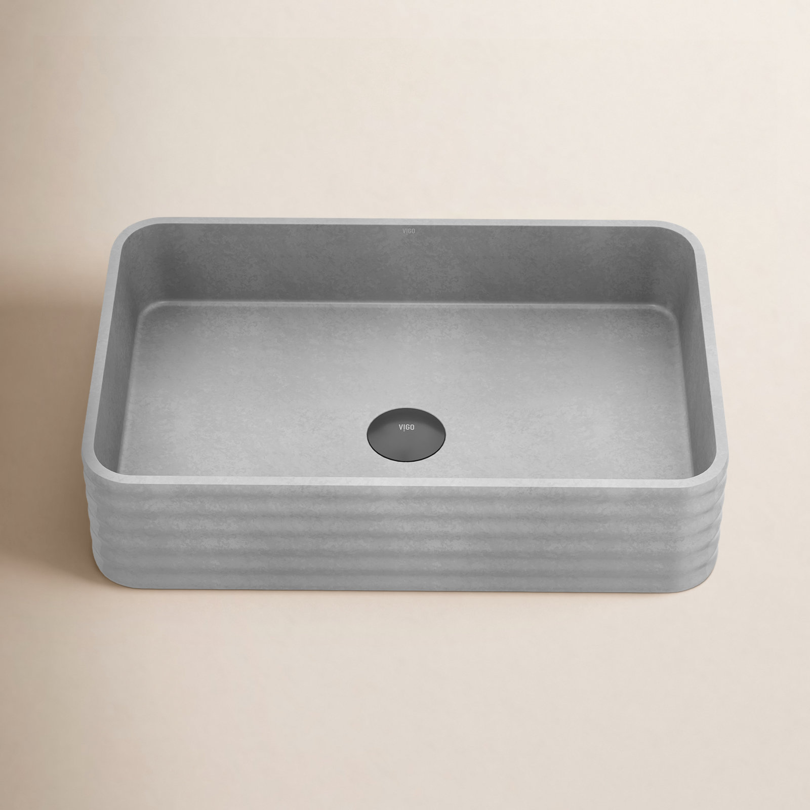 Cadman Rectangular Vessel Bathroom Sink