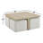 Orrin Dockside Cocktail Table W Ottomans