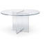 Round Glass Dining Table