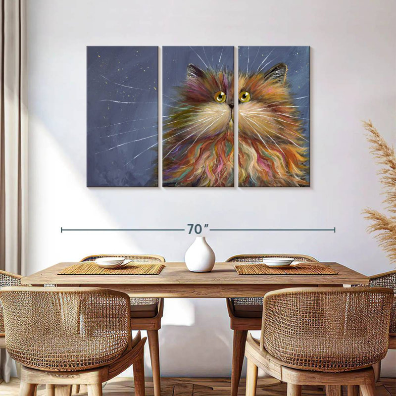 Pixie Kitty, 36" H x 57" W