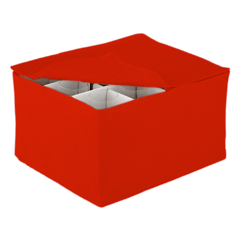 Rangement en vinyle pour verres à pied