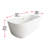Cavidan 59'' x 30'' Soaking Bathtub-1371414997