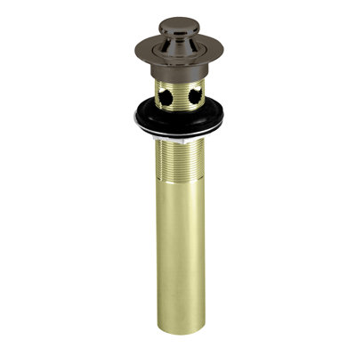 Drain de lavabo pour salle de bain avec trop-plein 1,5 "Lift and Turn Lift - Turn