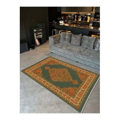 Tapis brun tissé Mosso