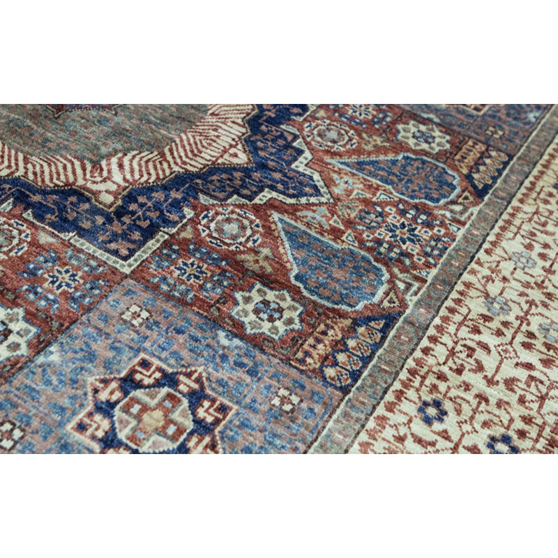 Tapis ivoire et chameau noué à la main de haute qualité