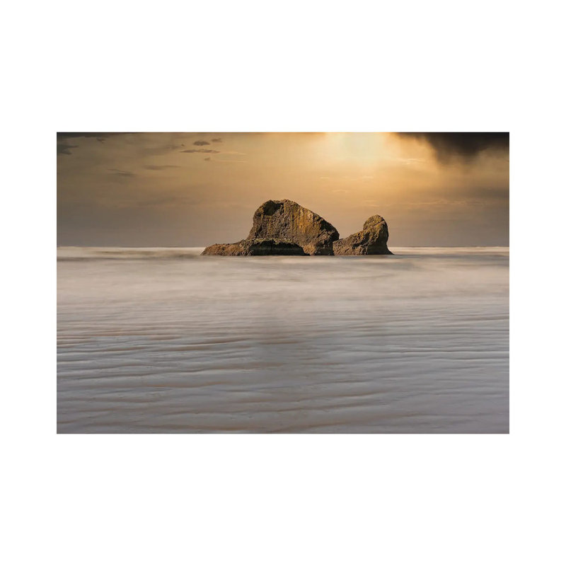 The Calming Golden Hour by Louis Ruth - Wrapped Canvas Print, 20.32cm H x 30.48cm W x 1.9cm D