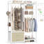 Porte-vêtements sur pied avec armoire à 2 tiroirs Jeremyiah-659662009