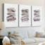 «Layers On Layers I», toile tendue sur mesure - 3 pièces-1329973105