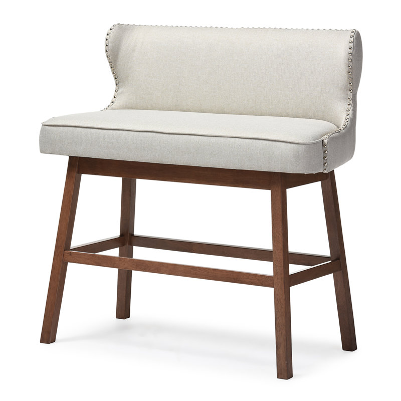 Upholstered Bench, Beige