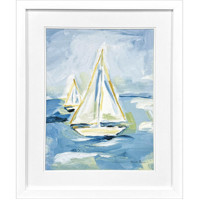 Setting Sail II Framed Art