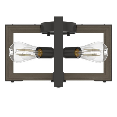 Woodburn 4 Light Flush Mount Ceiling Light Fixture
