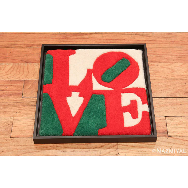 Tapis Modern Pop Art Robert Indiana