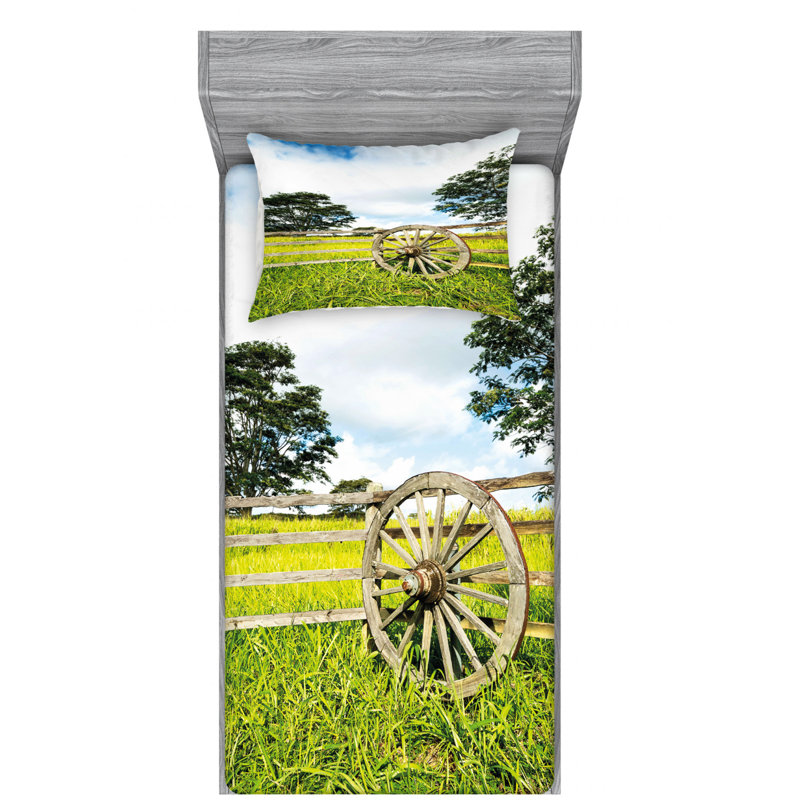 Microfiber Sheet Set, Twin XL Sheet Set with Fitted Sheet
