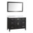 Lachine 48'' Single Bathroom Vanity with Carrara Marble Top-33561663