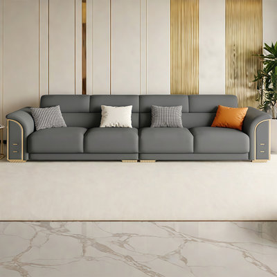 American light luxury cream style sofa